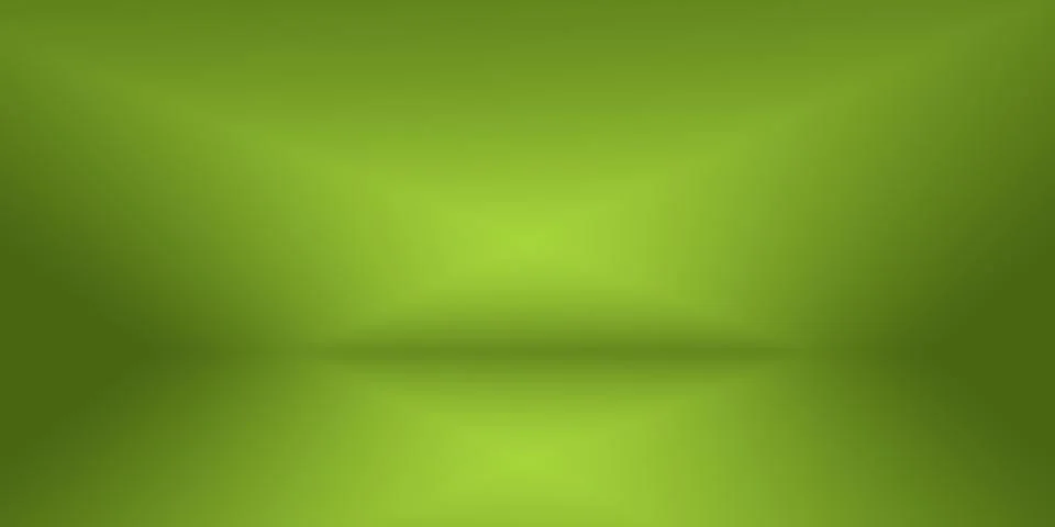 Abstract blur empty Green gradient Studio well use as background,website Illustrazione stock