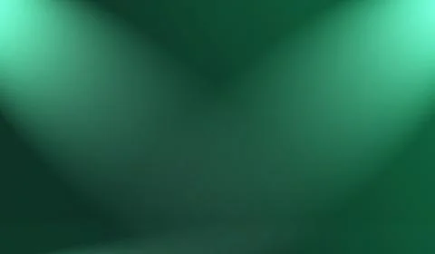 Abstract blur empty Green gradient Studio well use as background,website Stock Illustration