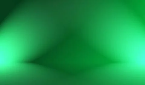 Abstract blur empty Green gradient Studio well use as background,website Stock Illustration