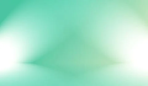 Abstract blur empty Green gradient Studio well use as background,website Stock Illustration