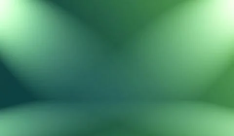 Abstract blur empty Green gradient Studio well use as background,website 库存插图