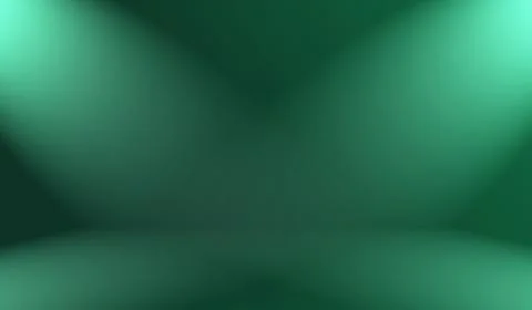 Abstract blur empty Green gradient Studio well use as background,website Illustrazione stock