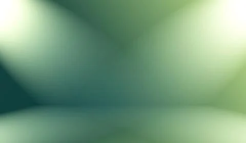Abstract blur empty Green gradient Studio well use as background,website Stock Illustration