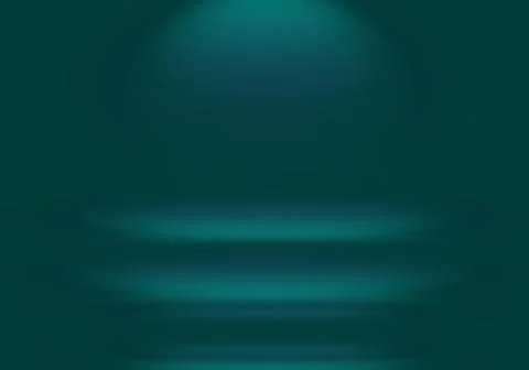 Abstract blur empty Green gradient Studio well use as background,website Stock Illustration