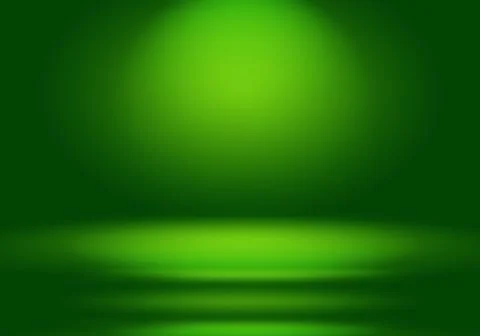 Abstract blur empty Green gradient Studio well use as background,website Stock Illustration
