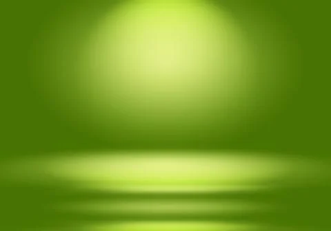 Abstract blur empty Green gradient Studio well use as background,website Stock Illustration