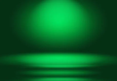 Abstract blur empty Green gradient Studio well use as background,website Stock Illustration
