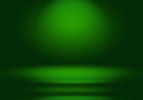 Abstract blur empty Green gradient Studio well use as background,website Stock Illustration