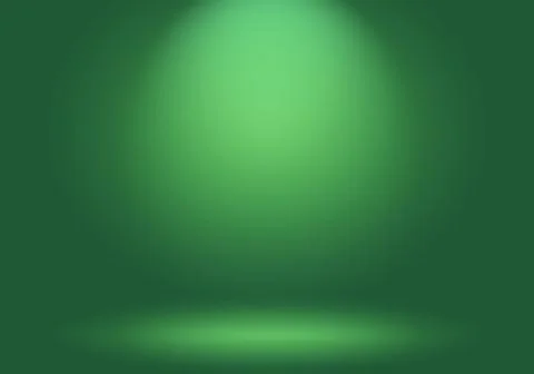 Abstract blur empty Green gradient Studio well use as background,website Illustrazione stock