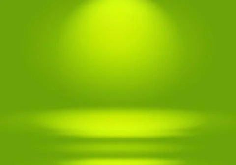 Abstract blur empty Green gradient Studio well use as background,website Stock Illustration