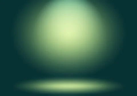 Abstract blur empty Green gradient Studio well use as background,website Stock Illustration