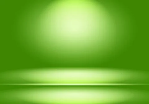 Abstract blur empty Green gradient Studio well use as background,website Stock Illustration