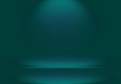 Abstract blur empty Green gradient Studio well use as background,website Illustrazione stock