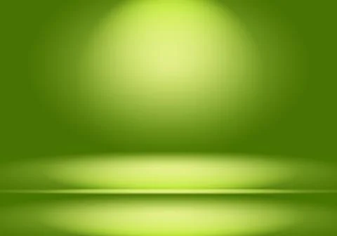 Abstract blur empty Green gradient Studio well use as background,website Illustrazione stock