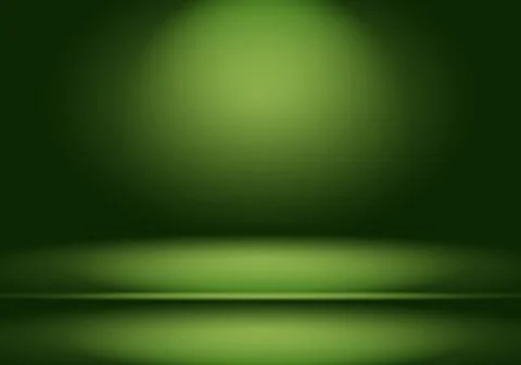Abstract blur empty Green gradient Studio well use as background,website Stock Illustration