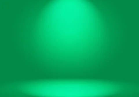 Abstract blur empty Green gradient Studio well use as background,website Illustrazione stock
