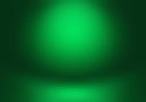 Abstract blur empty Green gradient Studio well use as background,website Stock Illustration