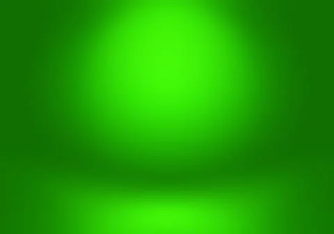 Abstract blur empty Green gradient Studio well use as background,website Stock Illustration
