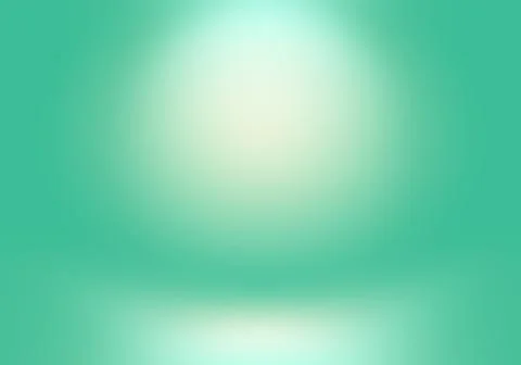 Abstract blur empty Green gradient Studio well use as background,website Stock Illustration