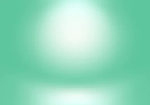 Abstract blur empty Green gradient Studio well use as background,website Stock Illustration