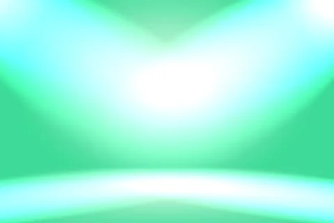 Abstract blur empty Green gradient Studio well use as background,website Stock Illustration