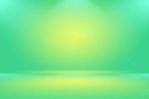 Abstract blur empty Green gradient Studio well use as background,website Illustrazione stock