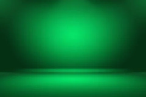 Abstract blur empty Green gradient Studio well use as background,website Illustrazione stock