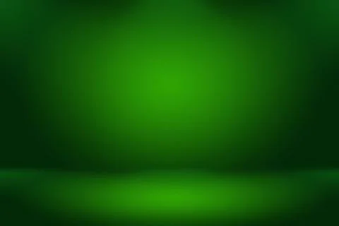 Abstract blur empty Green gradient Studio well use as background,website Stock Illustration