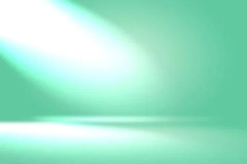 Abstract blur empty Green gradient Studio well use as background,website Stockillustratie