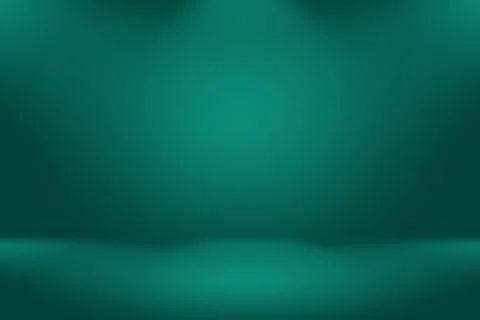 Abstract blur empty Green gradient Studio well use as background,website Stock Illustration