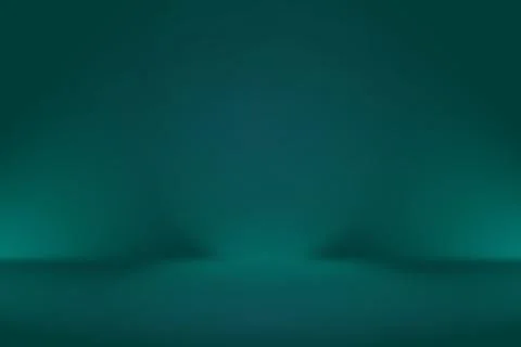 Abstract blur empty Green gradient Studio well use as background,website Stock Illustration