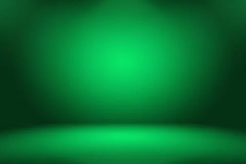 Abstract blur empty Green gradient Studio well use as background,website Illustrazione stock