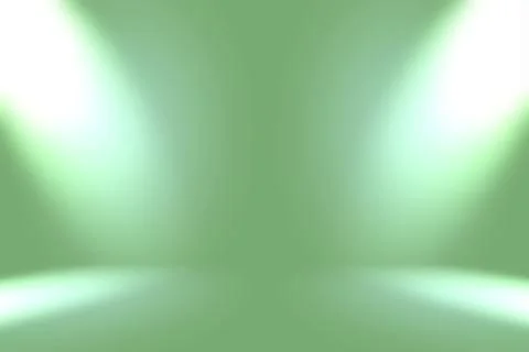 Abstract blur empty Green gradient Studio well use as background,website Stock Illustration