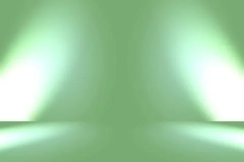 Abstract blur empty Green gradient Studio well use as background,website 库存插图