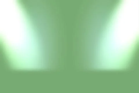 Abstract blur empty Green gradient Studio well use as background,website Stockillustratie