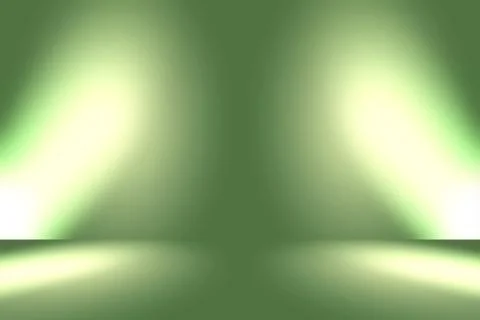 Abstract blur empty Green gradient Studio well use as background,website Stock Illustration