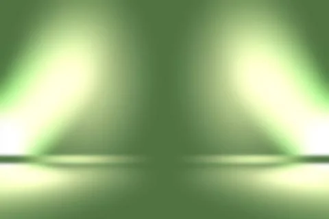 Abstract blur empty Green gradient Studio well use as background,website Stock Illustration