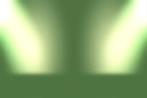 Abstract blur empty Green gradient Studio well use as background,website Stock Illustration