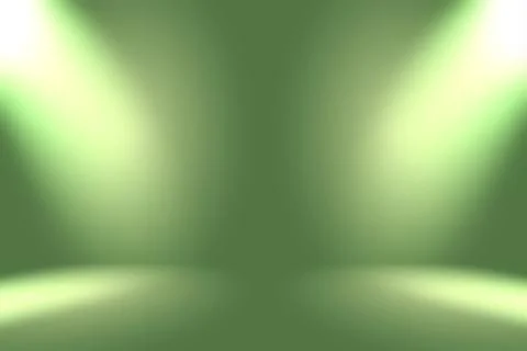 Abstract blur empty Green gradient Studio well use as background,website Stock Illustration