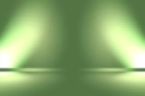 Abstract blur empty Green gradient Studio well use as background,website Illustrazione stock
