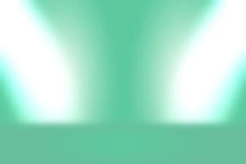 Abstract blur empty Green gradient Studio well use as background,website Stock Illustration