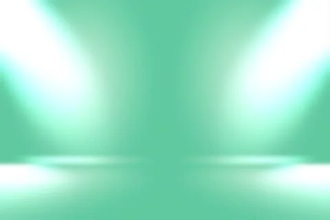 Abstract blur empty Green gradient Studio well use as background,website Stock Illustration