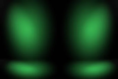 Abstract blur empty Green gradient Studio well use as background,website Illustrazione stock
