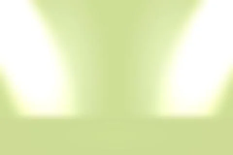 Abstract blur empty Green gradient Studio well use as background,website Stock Illustration