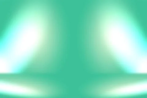 Abstract blur empty Green gradient Studio well use as background,website Stock Illustration