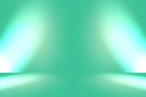 Abstract blur empty Green gradient Studio well use as background,website Stock Illustration