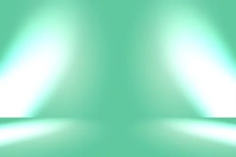 Abstract blur empty Green gradient Studio well use as background,website Stock Illustration