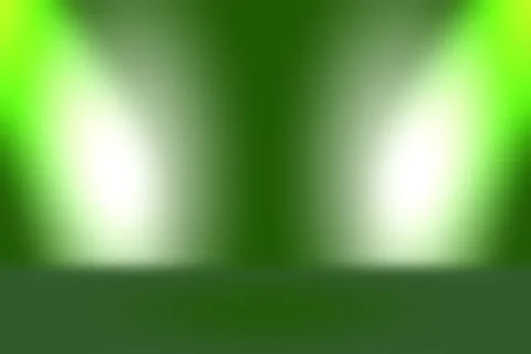 Abstract blur empty Green gradient Studio well use as background,website Illustrazione stock