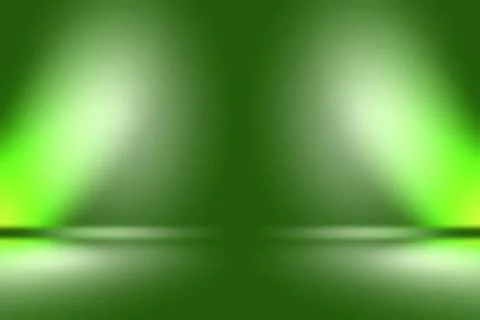 Abstract blur empty Green gradient Studio well use as background,website Stock Illustration