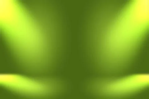 Abstract blur empty Green gradient Studio well use as background,website Stock Illustration